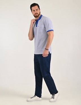 Playera tipo polo Yale para hombre