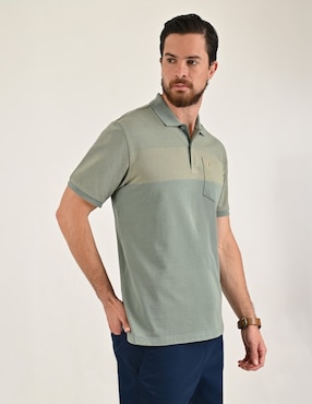 Playera tipo polo Yale para hombre