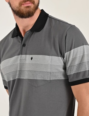 Playera tipo polo Yale para hombre