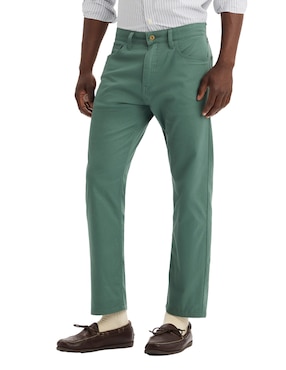 Pantalón recto Dockers de algodón para hombre