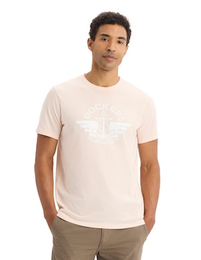 Playera Dockers cuello redondo para hombre