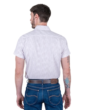 Camisa casual Lee manga corta para hombre
