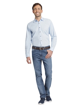 Jeans slim Lee 112369570 lavado claro para hombre