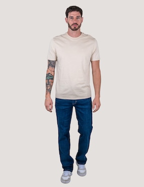 Playera Lee cuello redondo para hombre