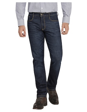 Jeans slim Lee 112365956 lavado whisker para hombre