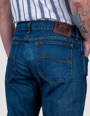 Jeans boot Lee lavado whisker para hombre