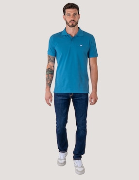 Playera tipo polo Lee para hombre