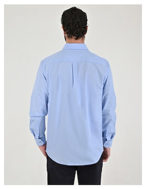 Camisa casual Yale de manga larga para hombre