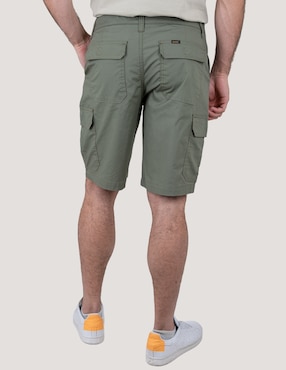 Bermuda Lee de algodón para hombre