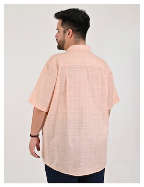 Camisa casual Yale Plus manga corta para hombre