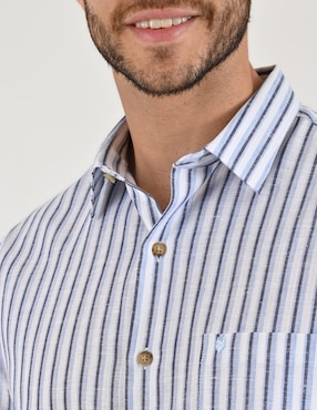 Camisa casual Yale manga corta para hombre