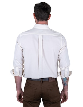 Camisa casual Lee manga larga para hombre