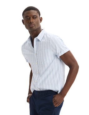 Camisa casual Dockers manga corta para hombre