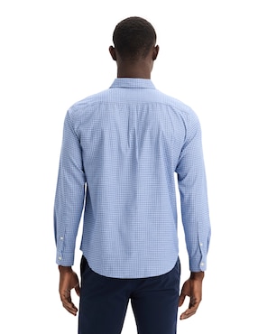 Camisa casual Dockers manga larga para hombre
