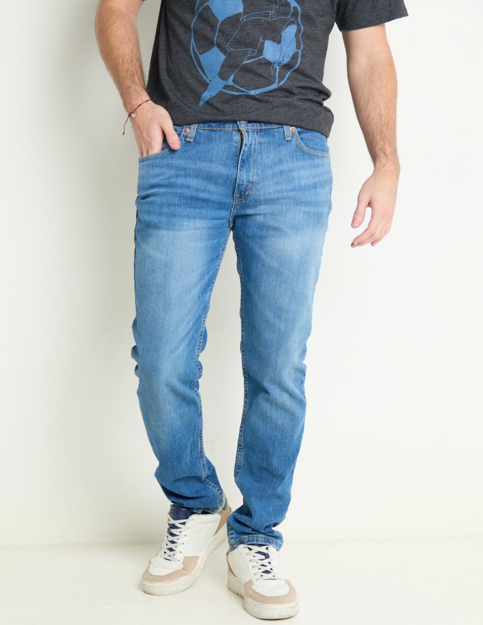 Jeans slim 511 lavado stone wash para hombre