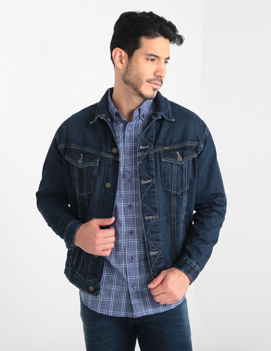 Chamarra Lee de mezclilla con bolsillos en SB