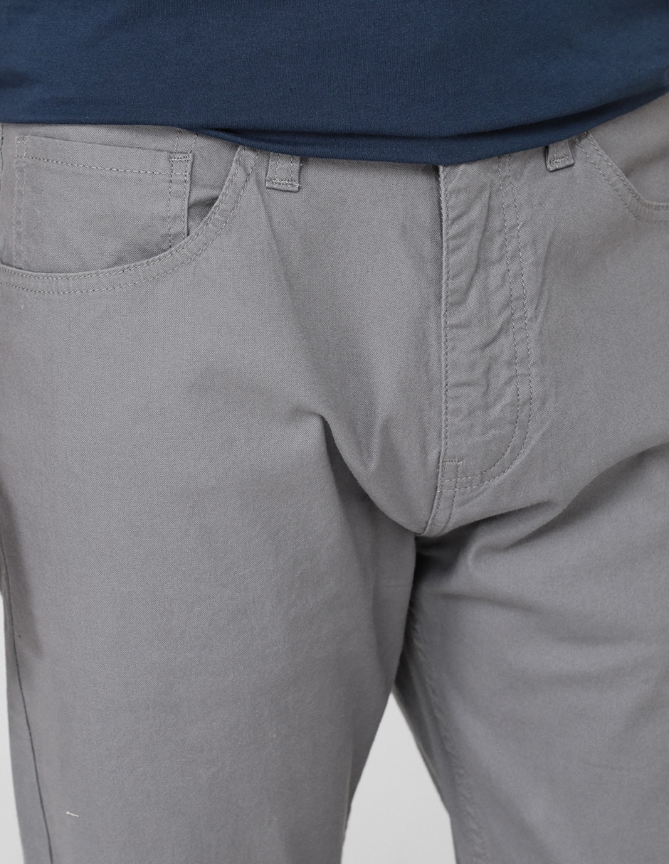 Pantalón skinny de algodón para hombre 4
