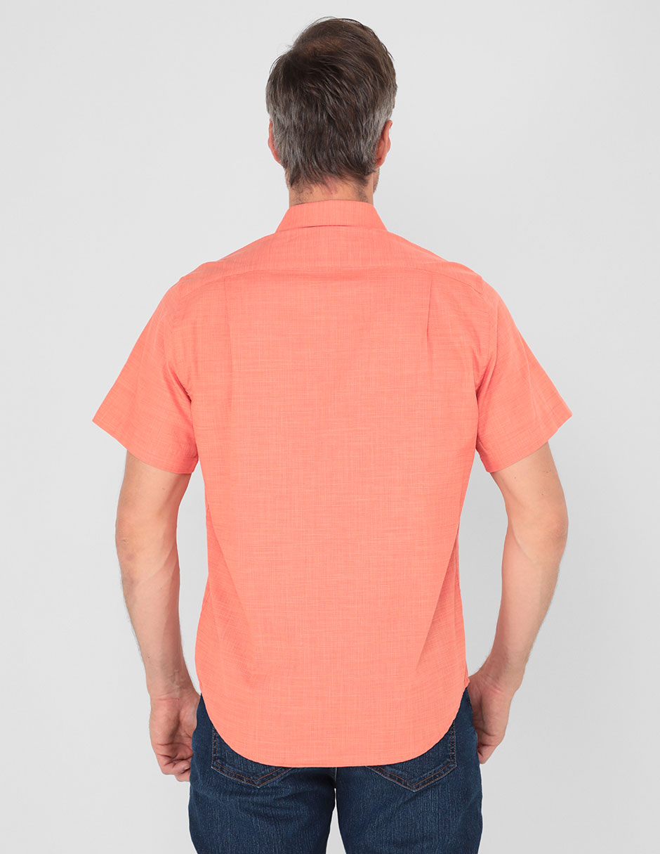 Camisa casual de algodón manga corta para hombre 2