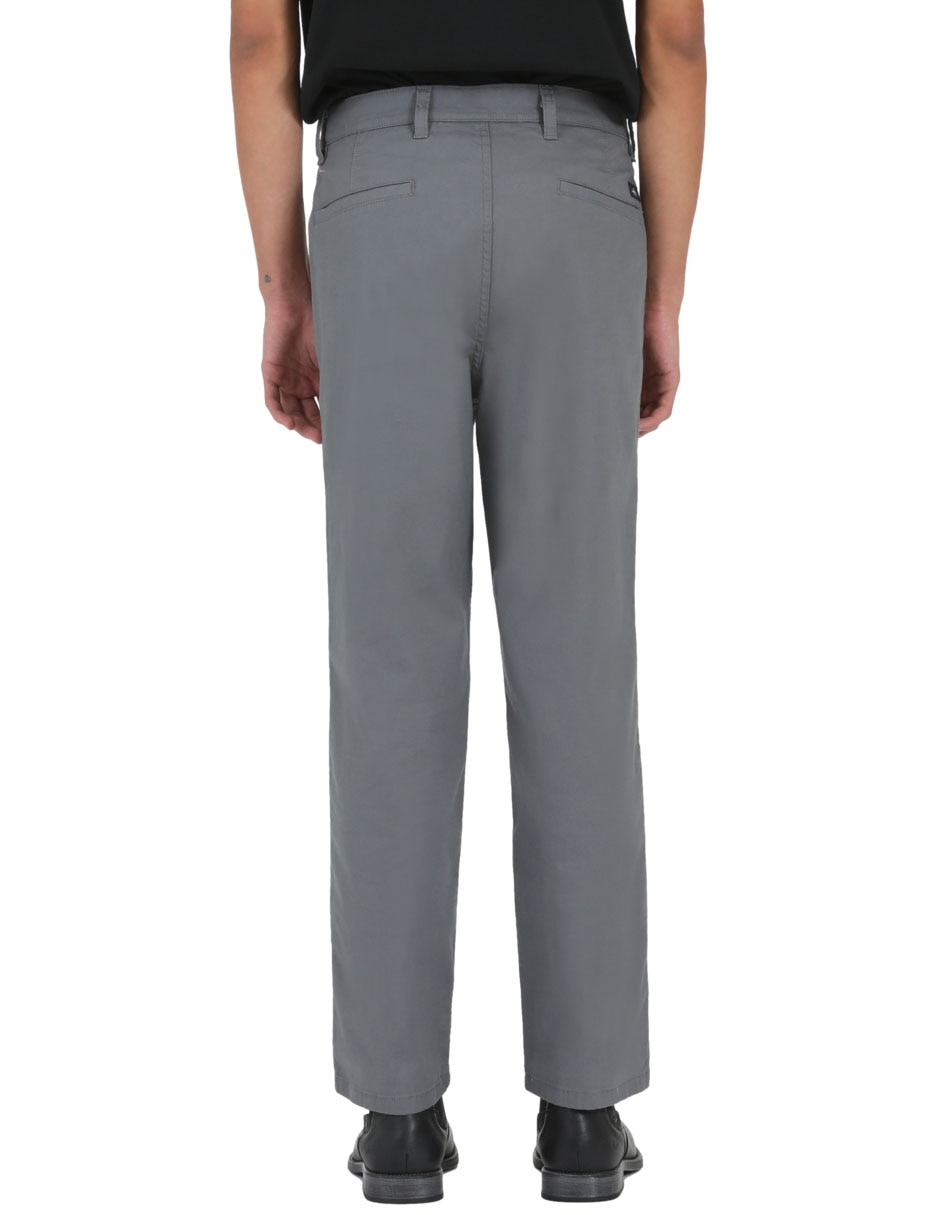 Pantalón recto de gabardina para hombre 2