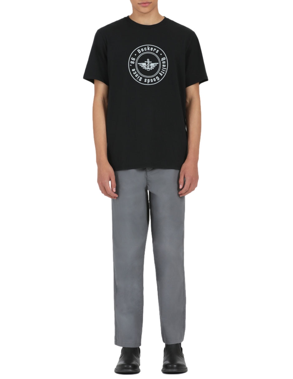 Pantalón recto de gabardina para hombre 3