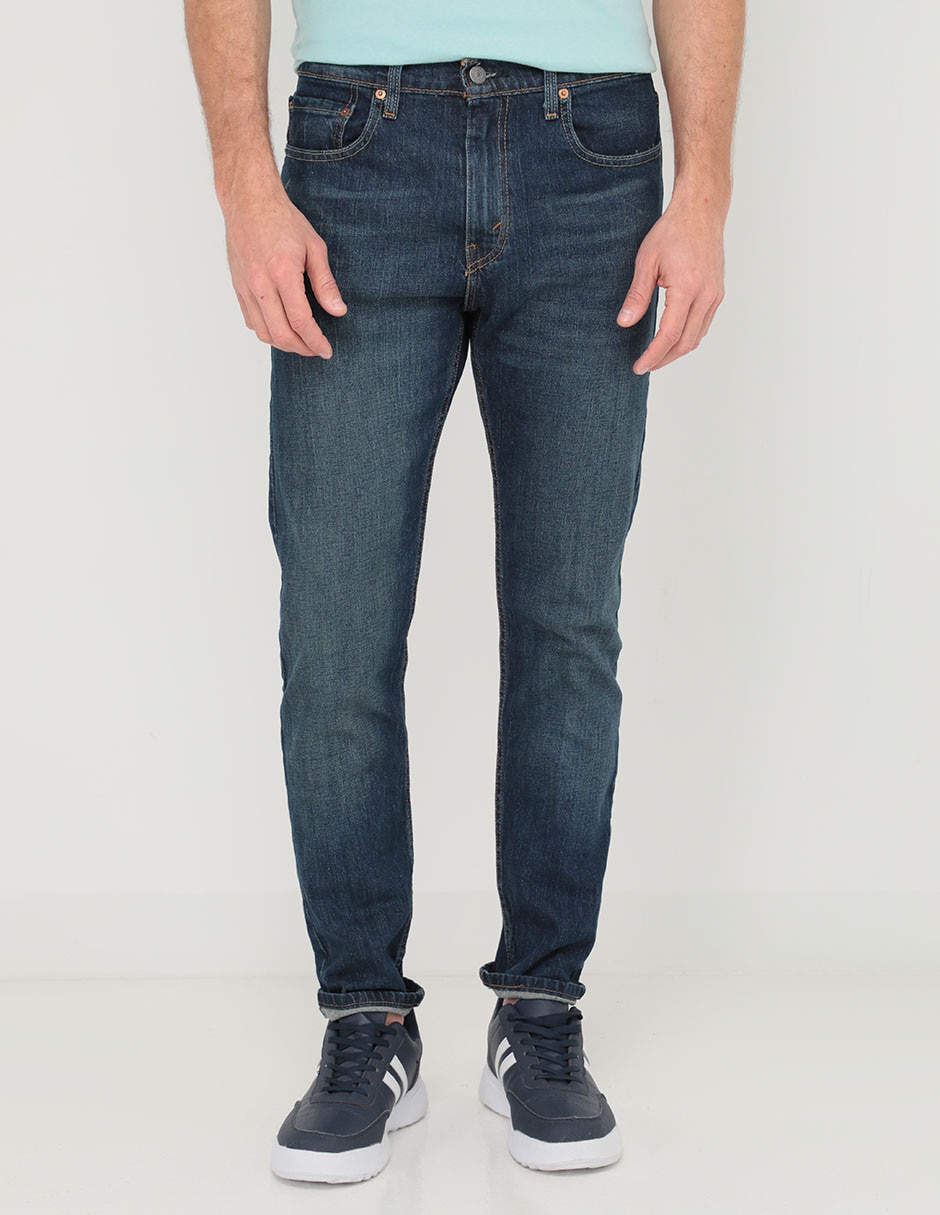 Jeans slim Levi's 512 lavado obscuro para hombre