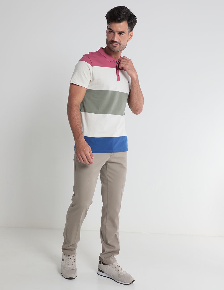 Pantalón de vestir recto de algodón para hombre 3