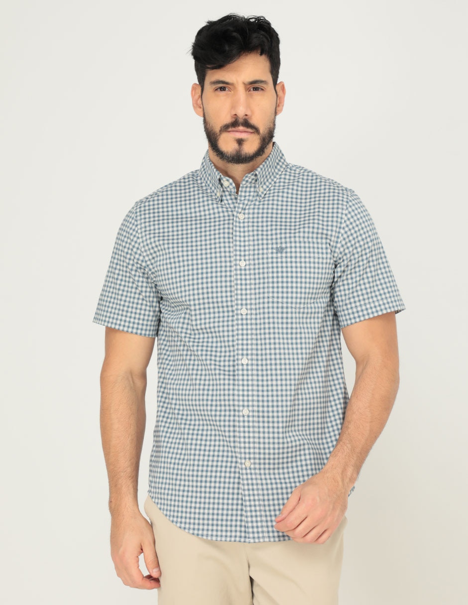 Camisa casual Dockers de algod n manga corta para hombre