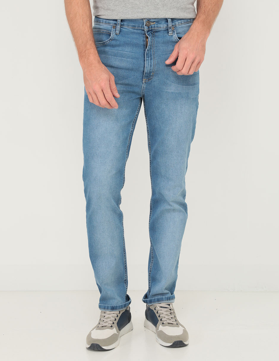 Jeans slim lavado sand blast para hombre Jeans slim lavado sand blast para hombre