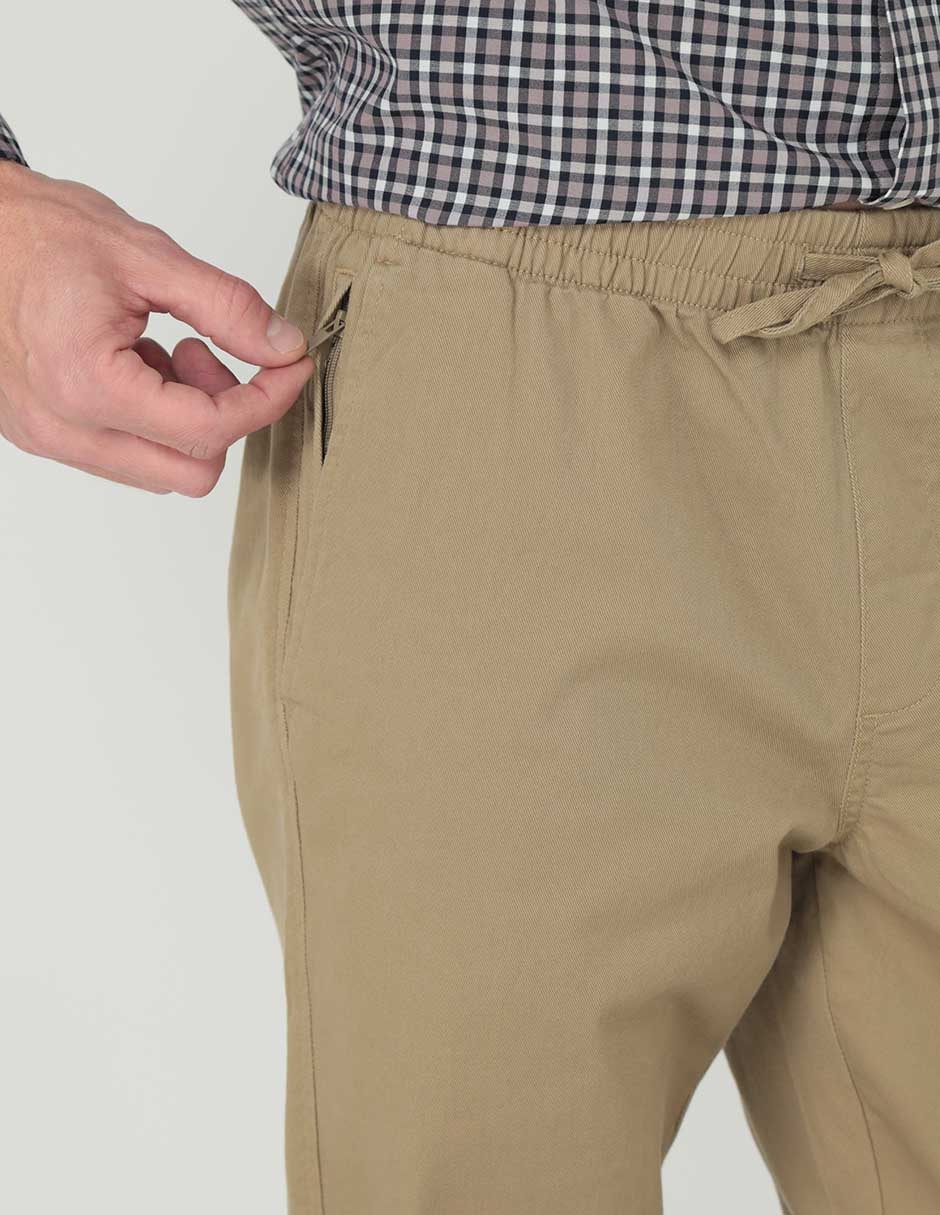 Pantalón recto de algodón para hombre 4