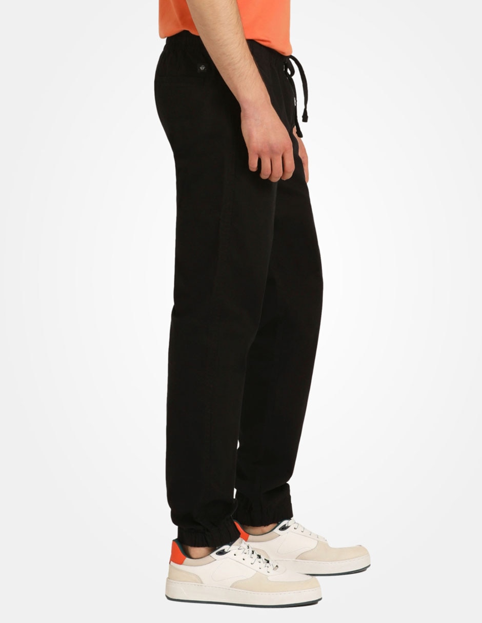 Pantalón recto de gabardina para hombre 4