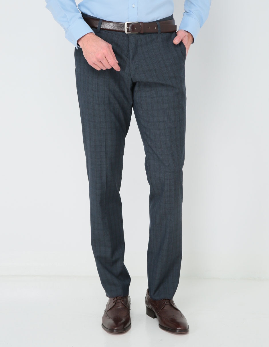 Slim Fit Suburbia Pantalones De Vestir Liverpool Pantalon Termico