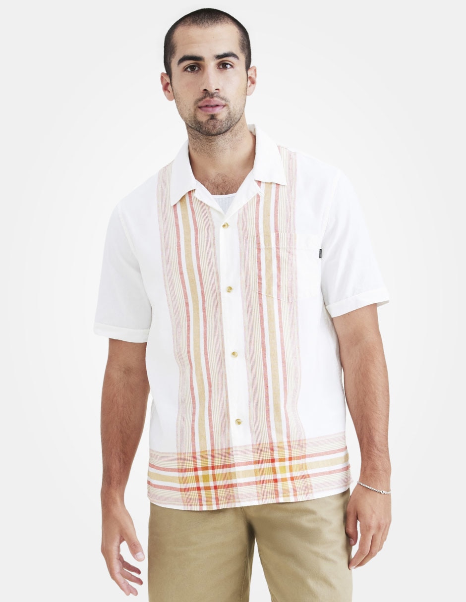 Camisa casual Dockers manga corta para hombre