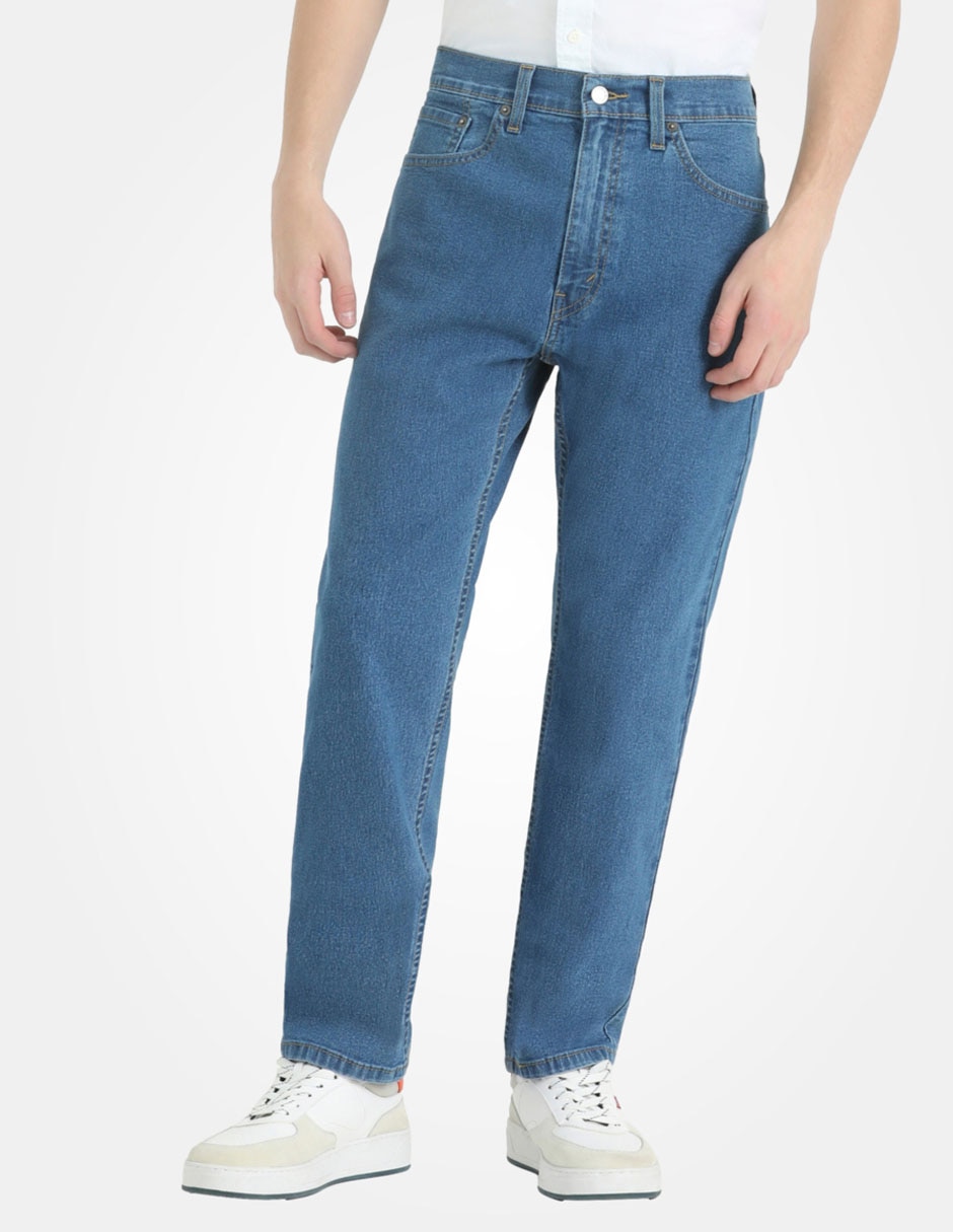 Jeans straight Levi's 505 lavado claro para hombre
