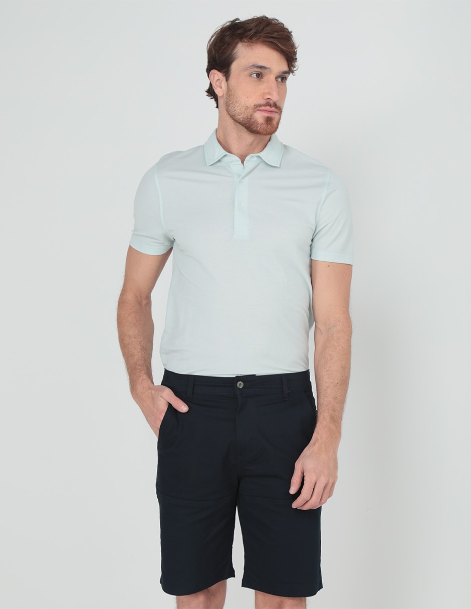 Bermuda Lee de gabardina para hombre Suburbia