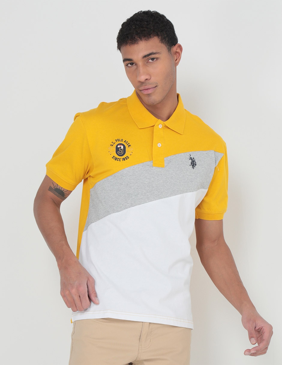 Playera polo color discount mostaza