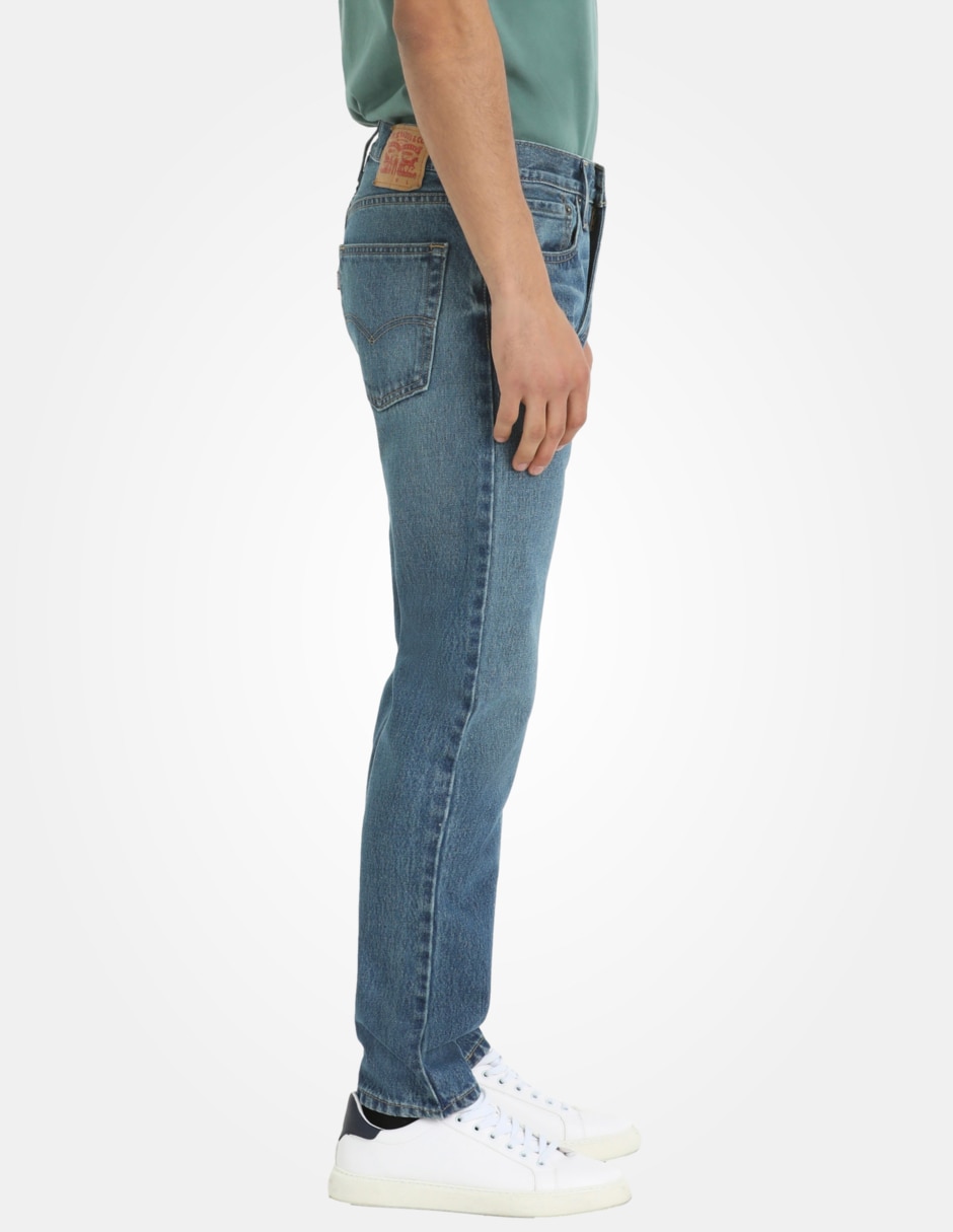 Jeans slim 502 deslavado para hombre 2