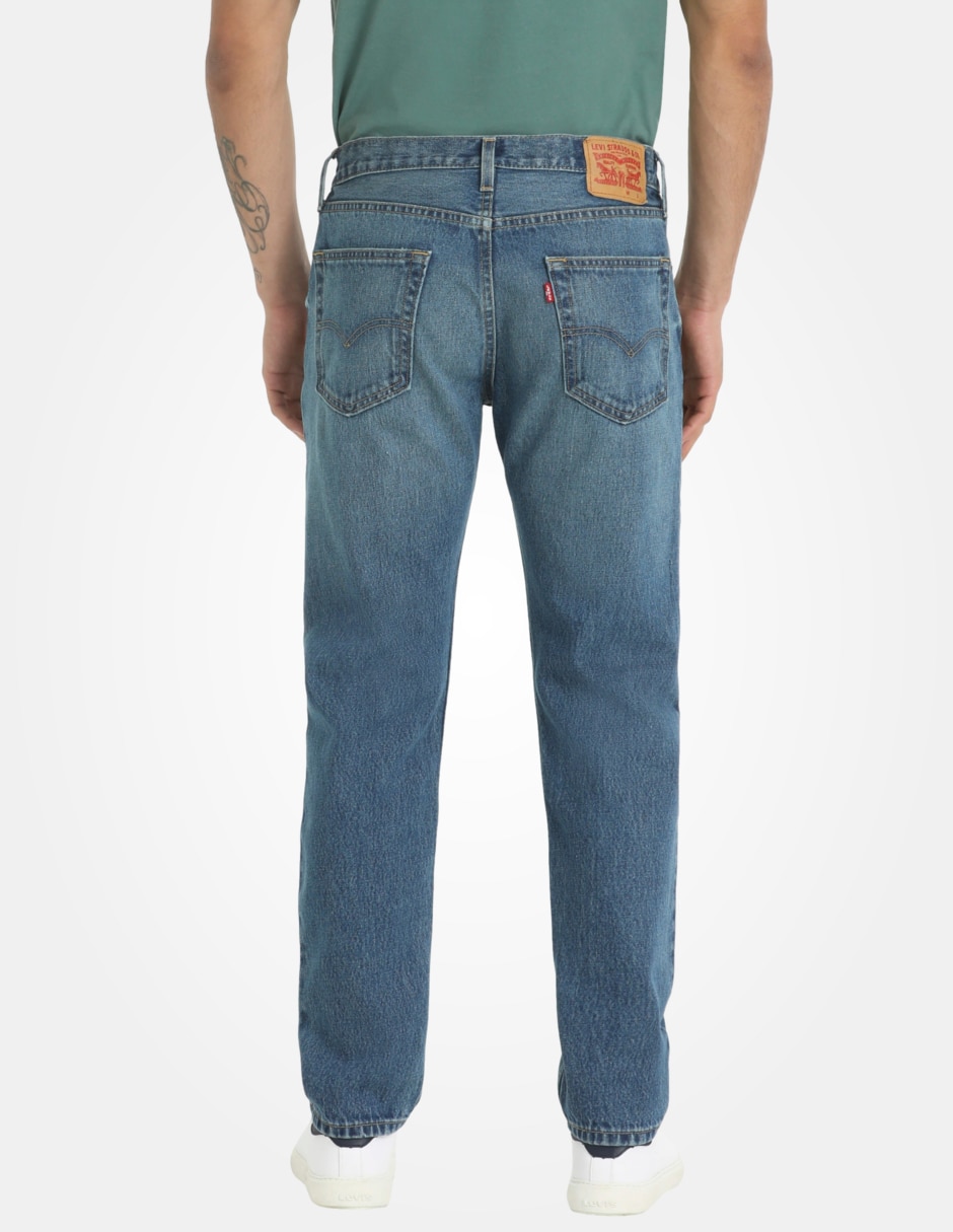 Jeans slim 502 deslavado para hombre 3