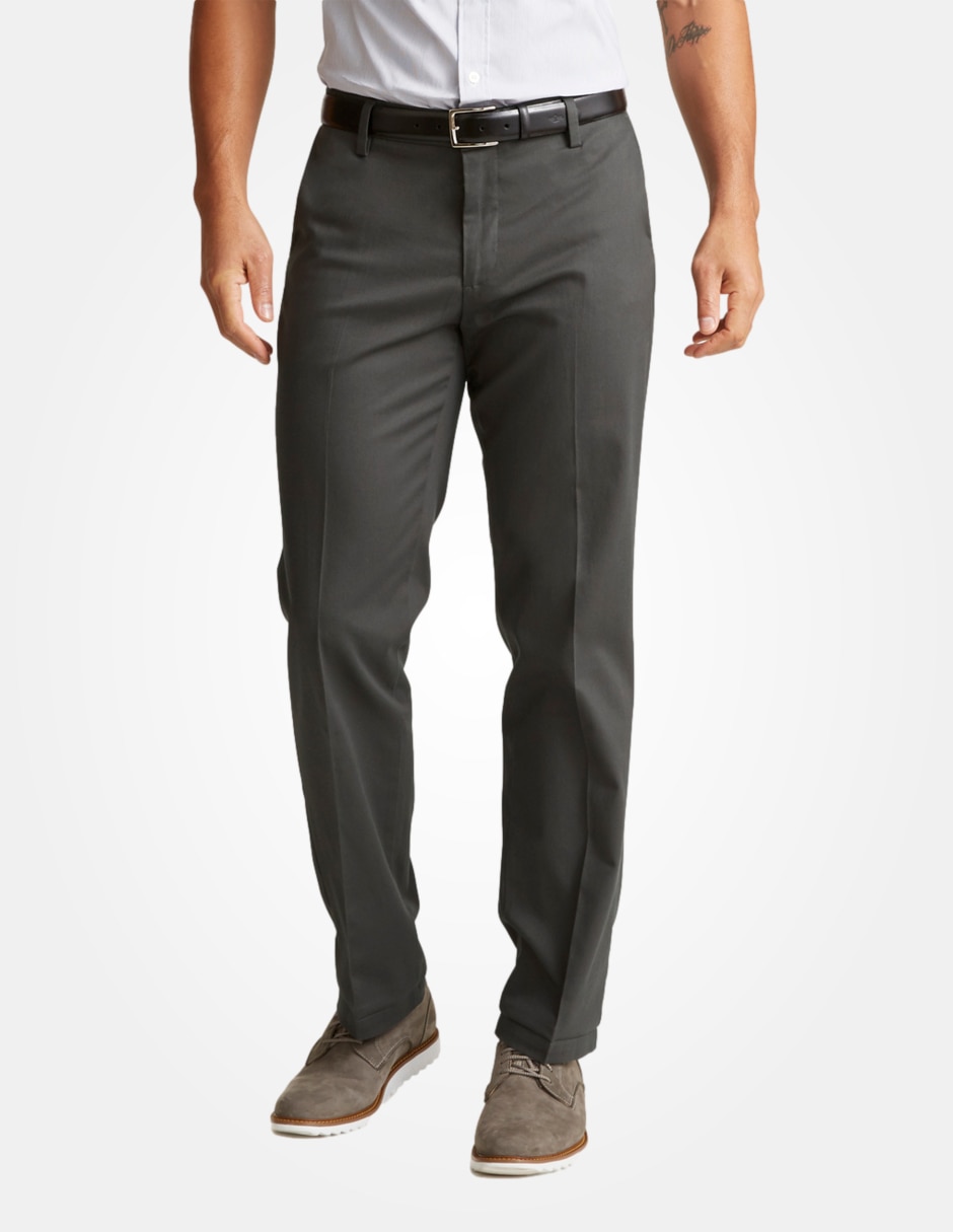 Pantalón business casual recto de algodón para hombre Pantalón business casual recto de algodón para hombre