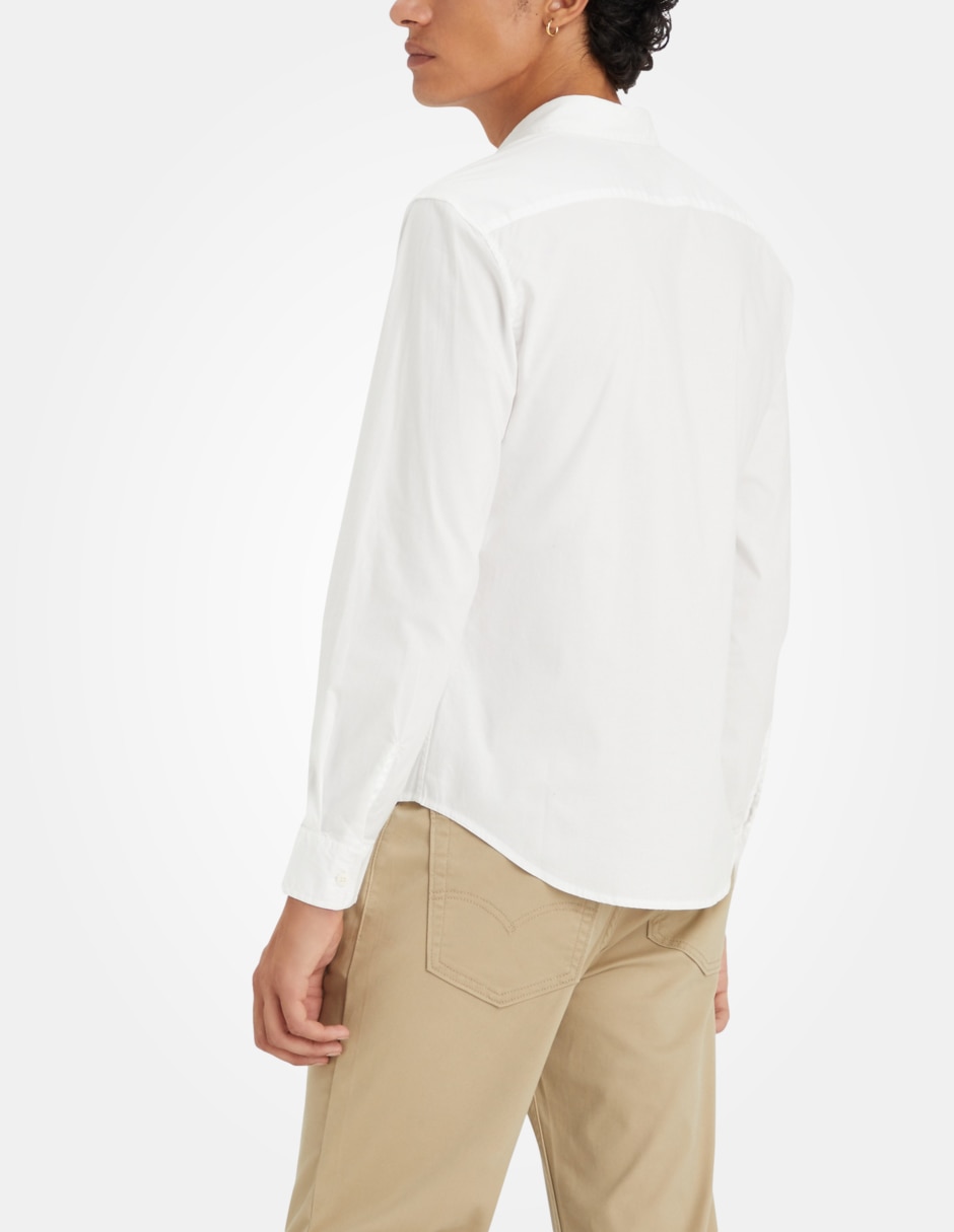 Camisa casual manga larga para hombre 3
