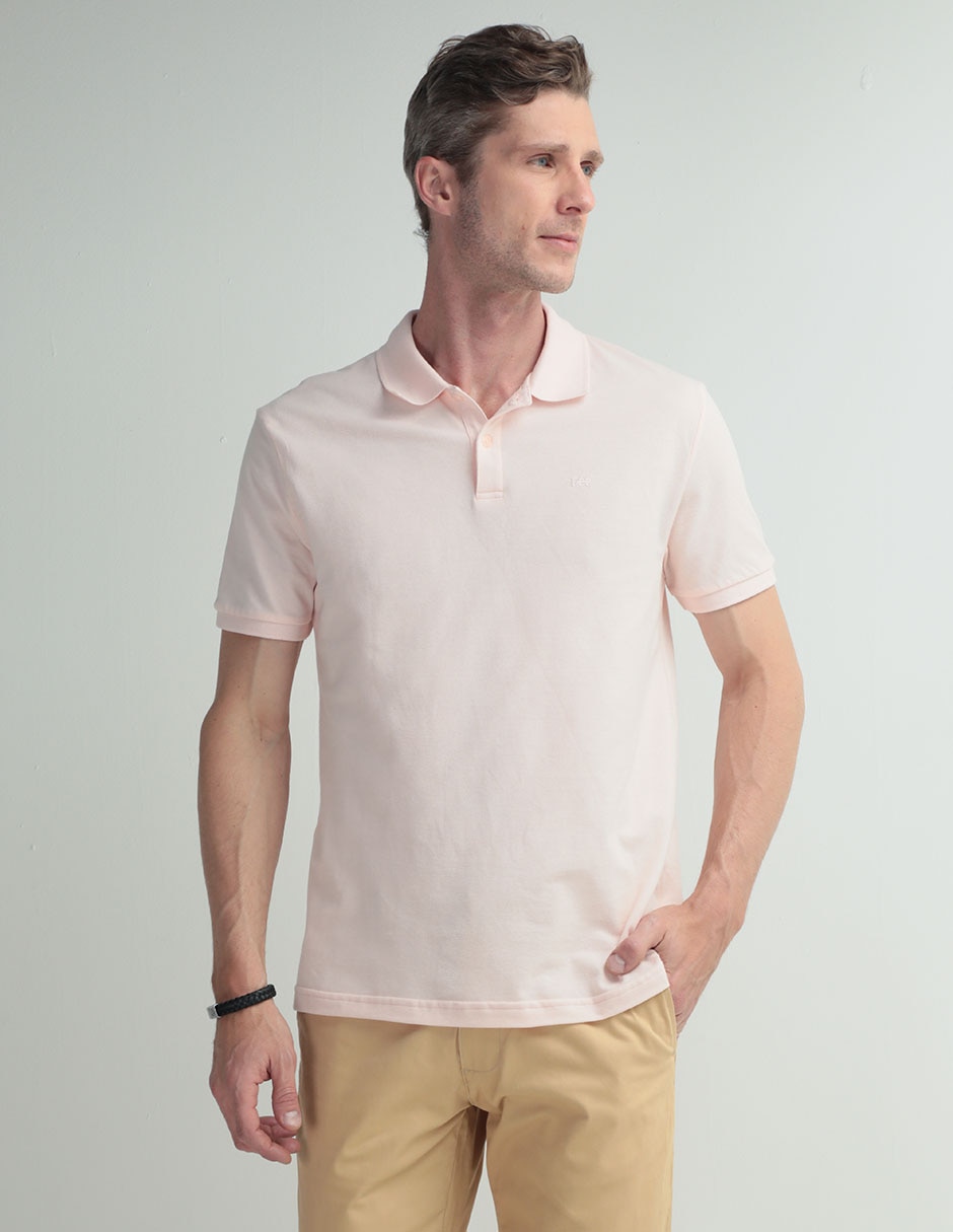 Playera tipo polo Lee para hombre