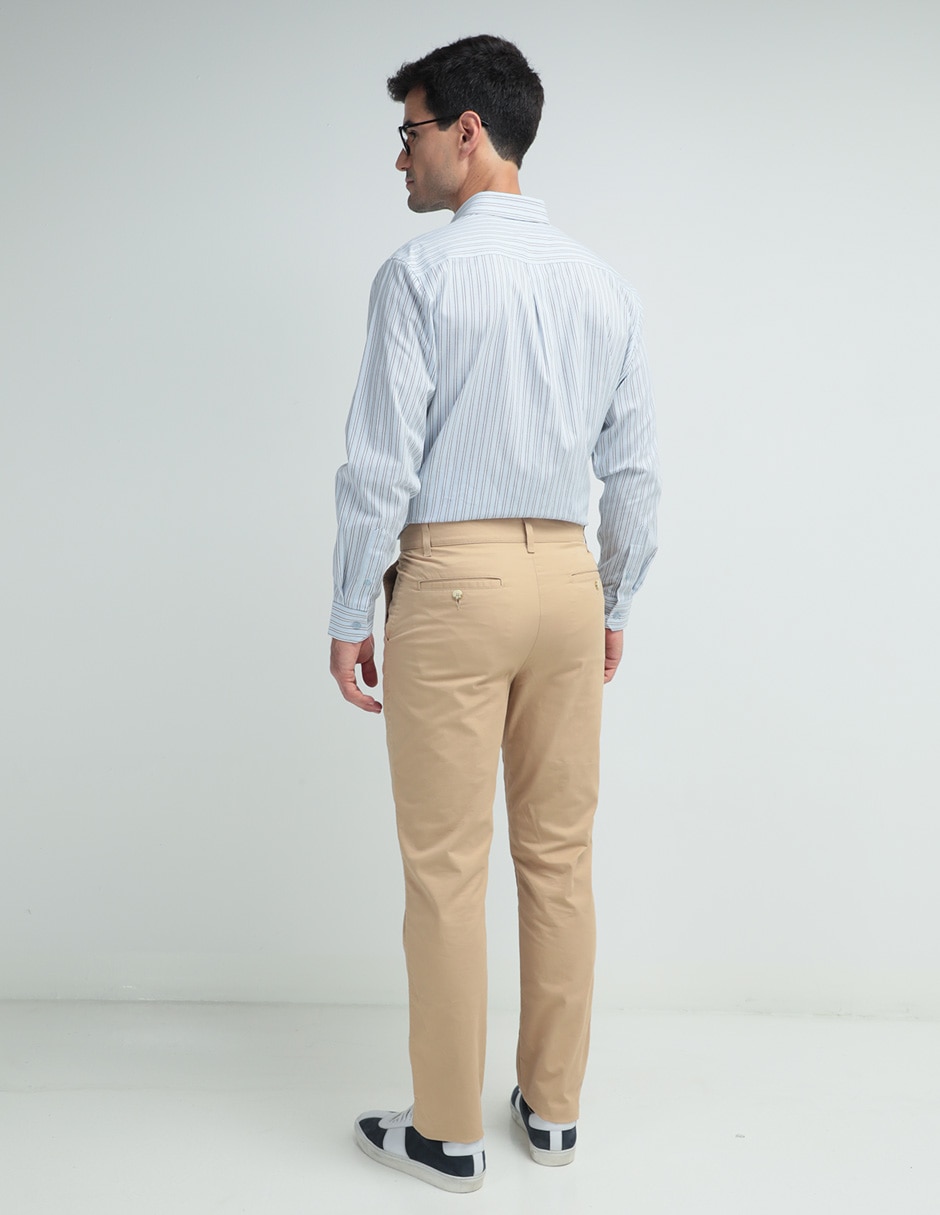PANTALON CHINO YALE, 38, KHAKI LISO GAB