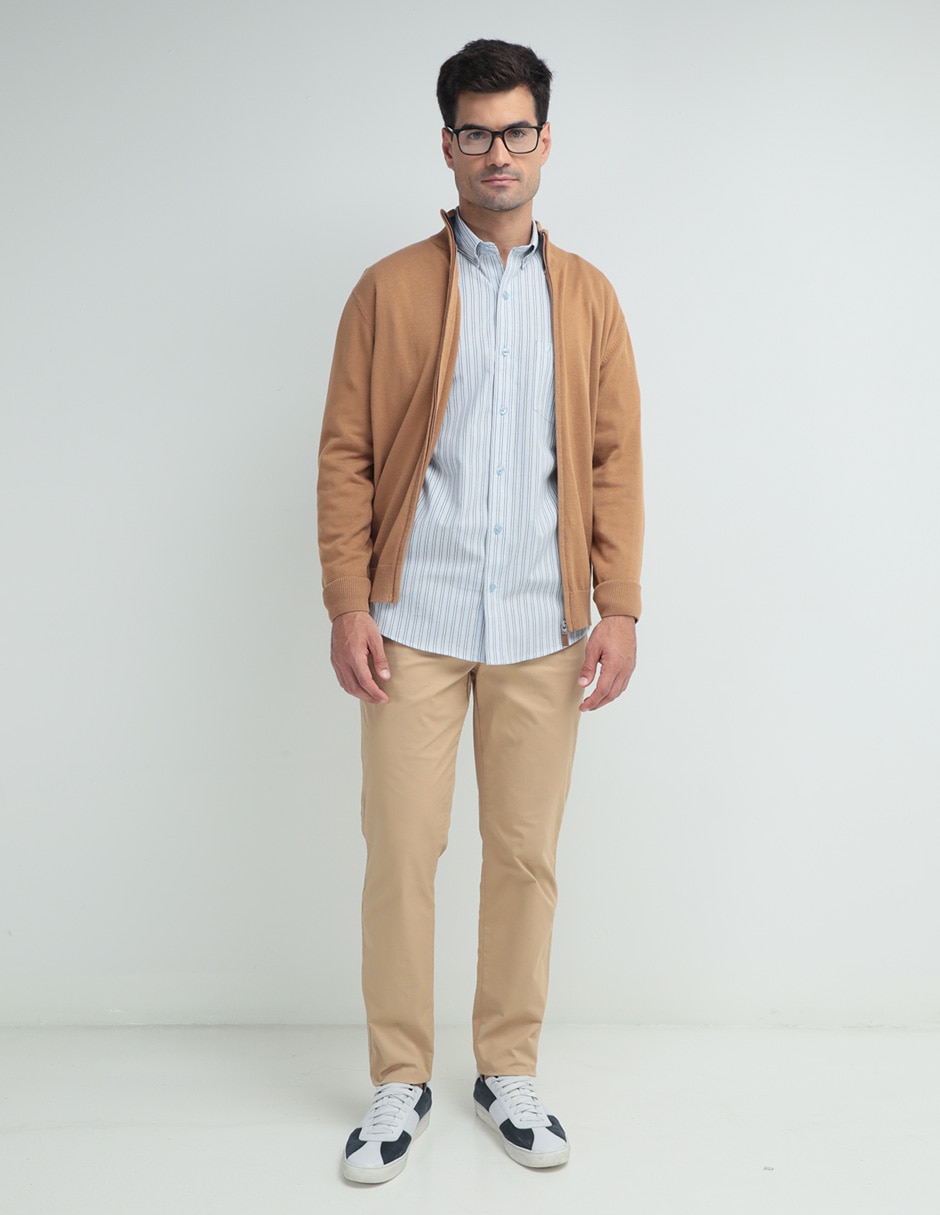 PANTALON CHINO YALE, 38, KHAKI LISO GAB