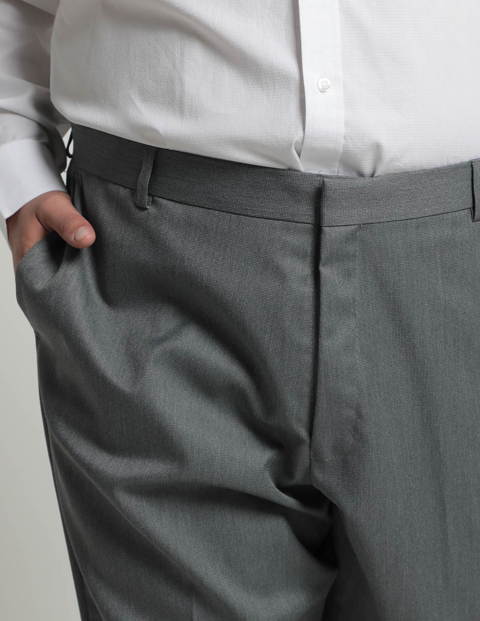 Pantalón de vestir recto para hombre 4