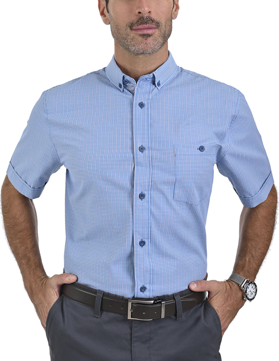 Camisa casual Yale manga corta para hombre