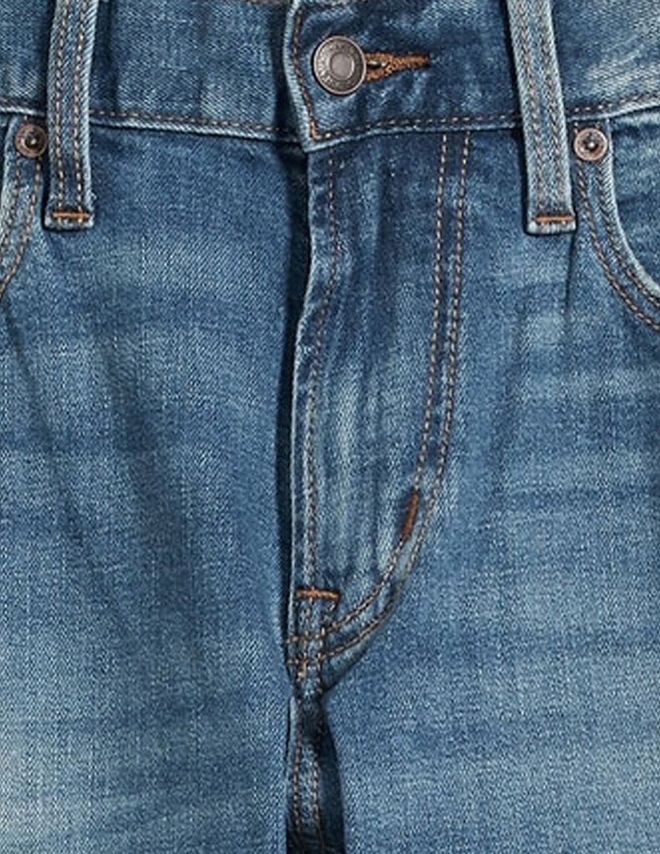 Jeans slim lavado claro para hombre 3