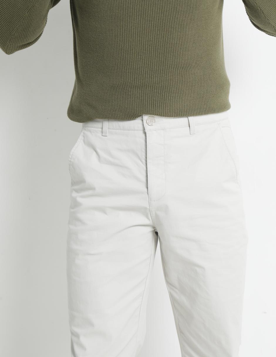 Pantalón chino recto para hombre 4