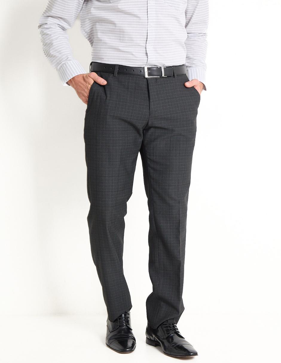 Pantalon Yale Pantalon Negro De Vestir Para Hombre Pantalon De