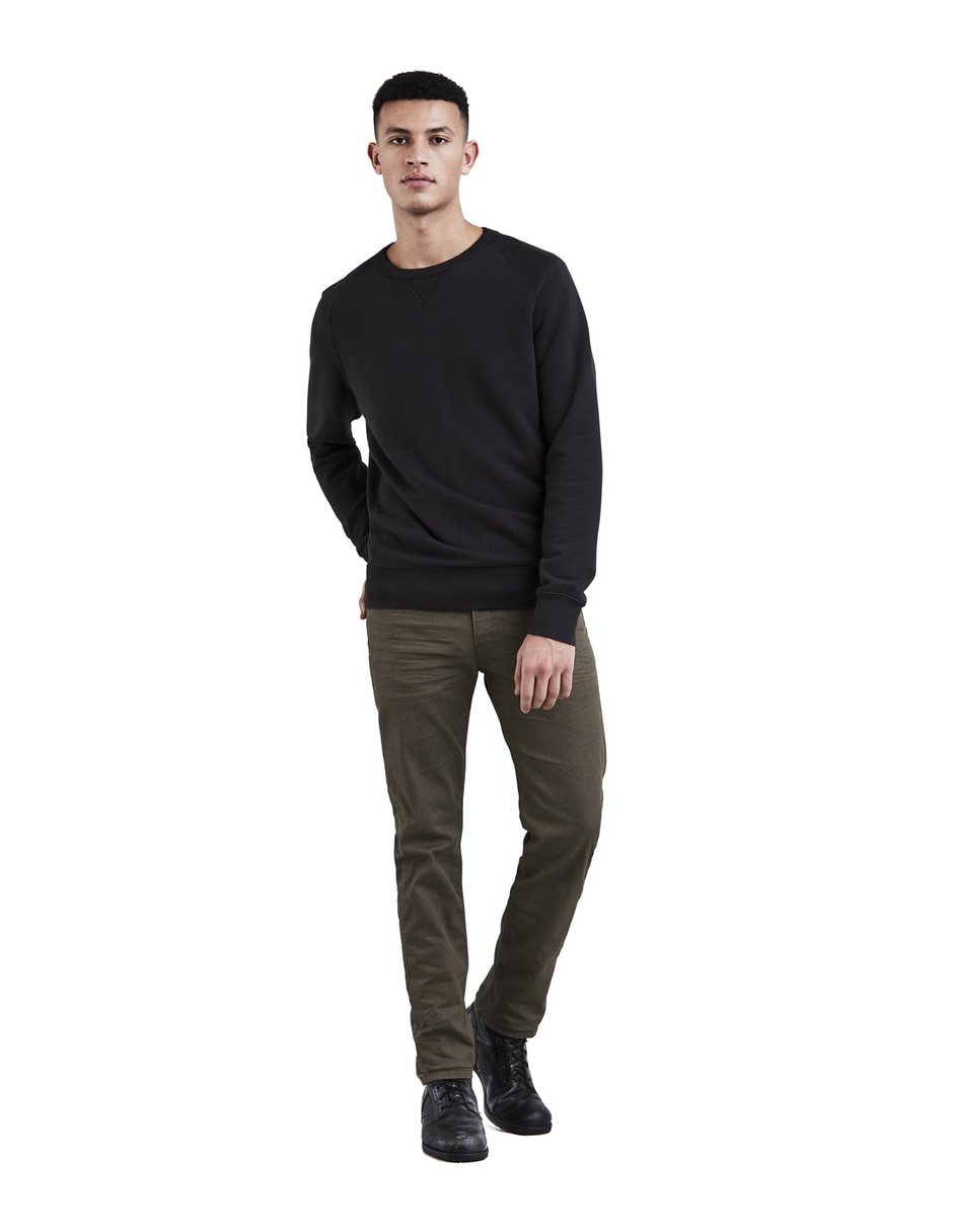 Jeans straght Levi's 501 lavado obscuro para hombre 4