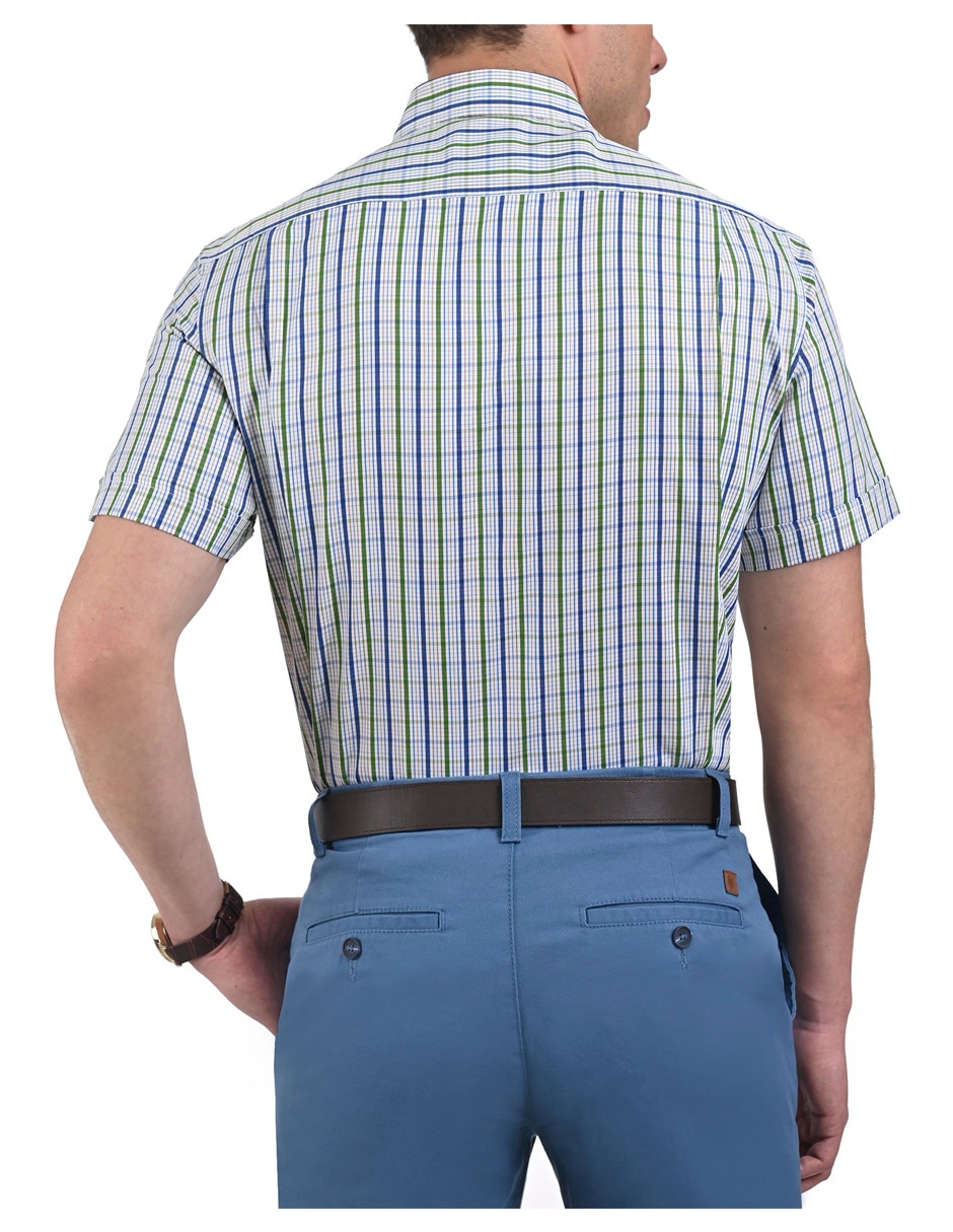 Camisa casual manga corta para hombre 2