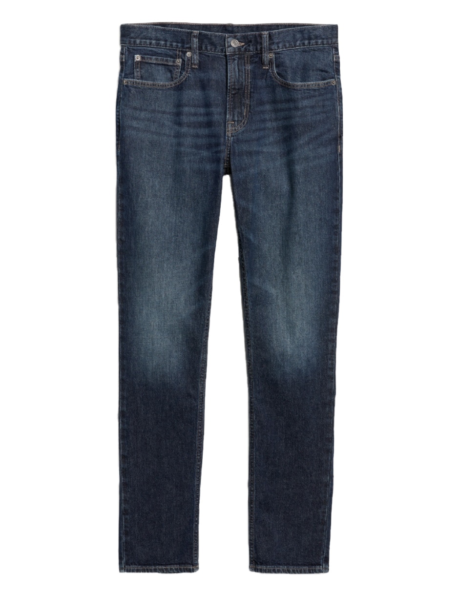 Jeans slim deslavado para hombre 3